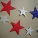Red, White, and Blue Patriotic Stars Paper Garland