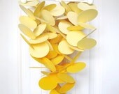 Baby Mobile in Sun Ray - Yellow Baby Mobile - Modern Crib Mobile
