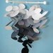Baby Mobile in Fade to Black - Ombre Nursery Crib Mobile