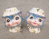 Lefton Miss Priss Kitty Salt and Pepper Shaker Set