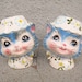 Lefton Miss Priss Kitty Salt and Pepper Shaker Set