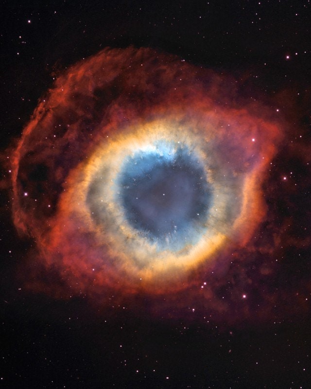 Helix Nebula Spotted on Big Bang Theory 8x10-inch Photo on Glossy Paper