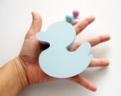 27 Baby Blue Ducks (3.5 inches) Textured Cardstock die cut A132 Il_170x135