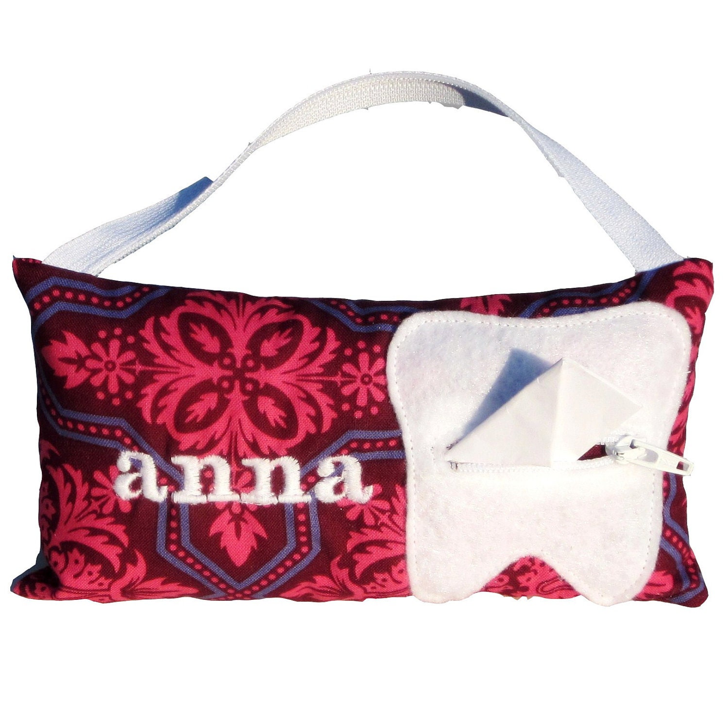 Little Girl's Personalized Tooth Fairy Pillow