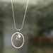 Healing and Loss Necklace - CIRCLE OF LIFE - Sterling Silver