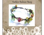 Wired Beads and Leaves Bracelet Tutorial- SRA
