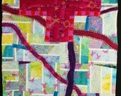 Handmade Art Quilt - The Mark