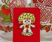 Vintage Strawberry Shortcake Friend Blueberry Apple Dumplin' Brooch Pin