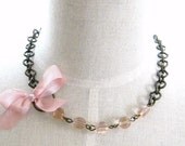 Kate - Sexy Pretty in Pink Vintage Style Necklace
