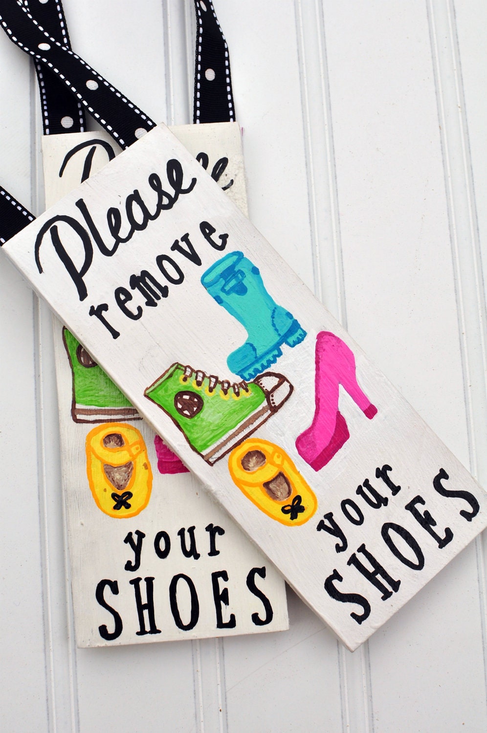 Please Remove Your Shoes-Door Hanger