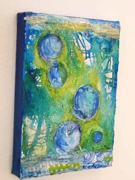Under the Sea - original painting - ready to hang