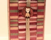 Thanksgiving Card: Maize Your Harvest  Be Plentiful  - Handmade Autumn/Fall Greeting Card (Yellow Corn)