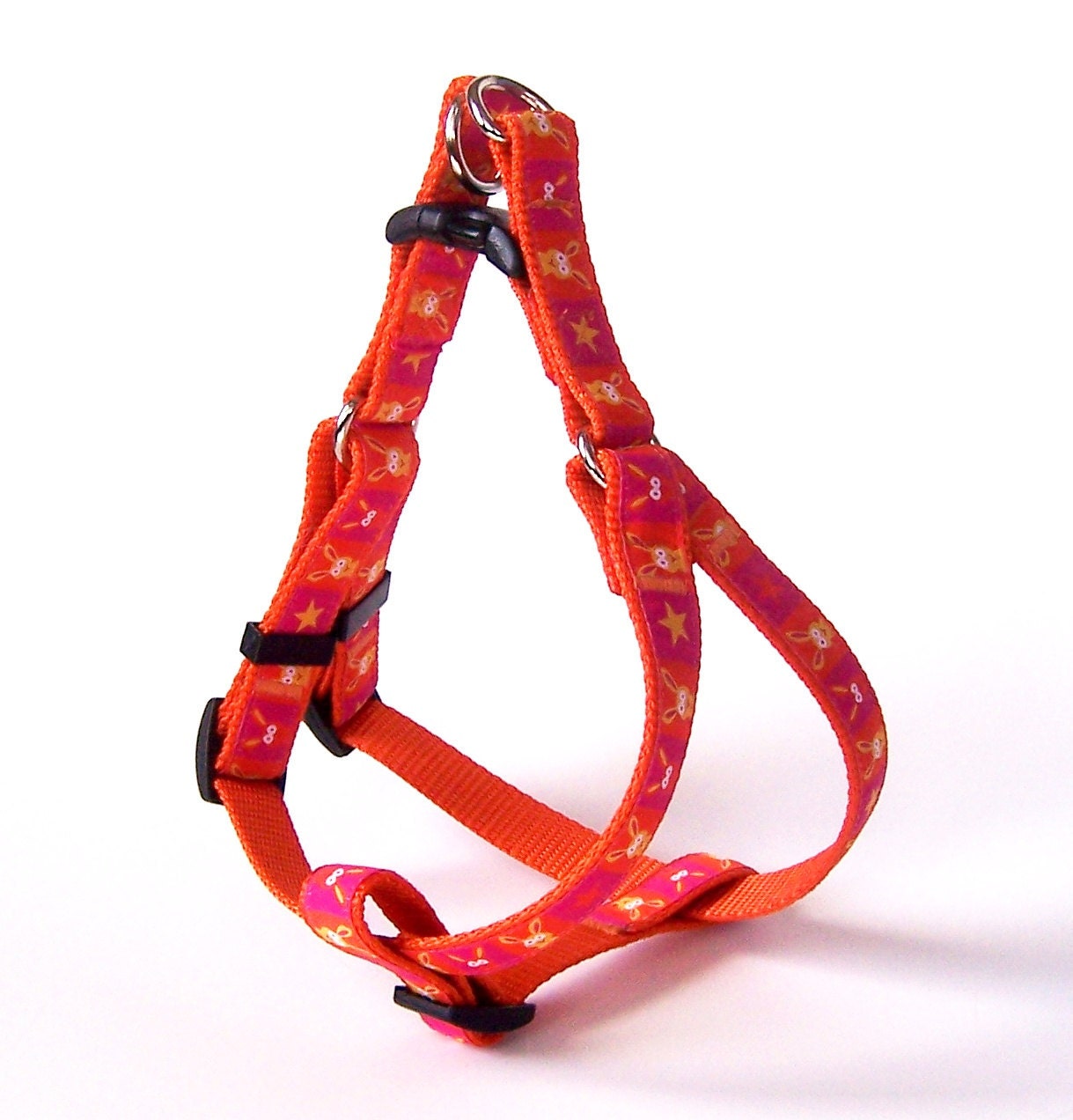 Step In Dog Harness / Choose your ribbon / Customize / 3/4 inch width