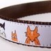 Forest Line Up Dog Collar / only XS available