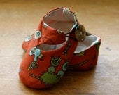 Love Birds Loafer Baby Booties -  Last Pair