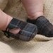 Baby Boy or Girl Shoes Linen Loafers a Favorite Shower Gift