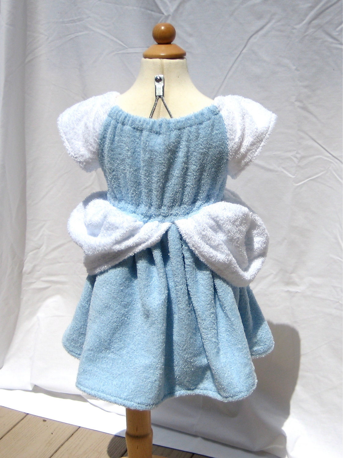 Cinderella Inspired Princess Beach Cover Up , Custom Made Boutique Outfit Girls Size 1T - 6