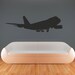 Vinyl Wall Art - Jet Airplane - Modern Wall Decal Sticker