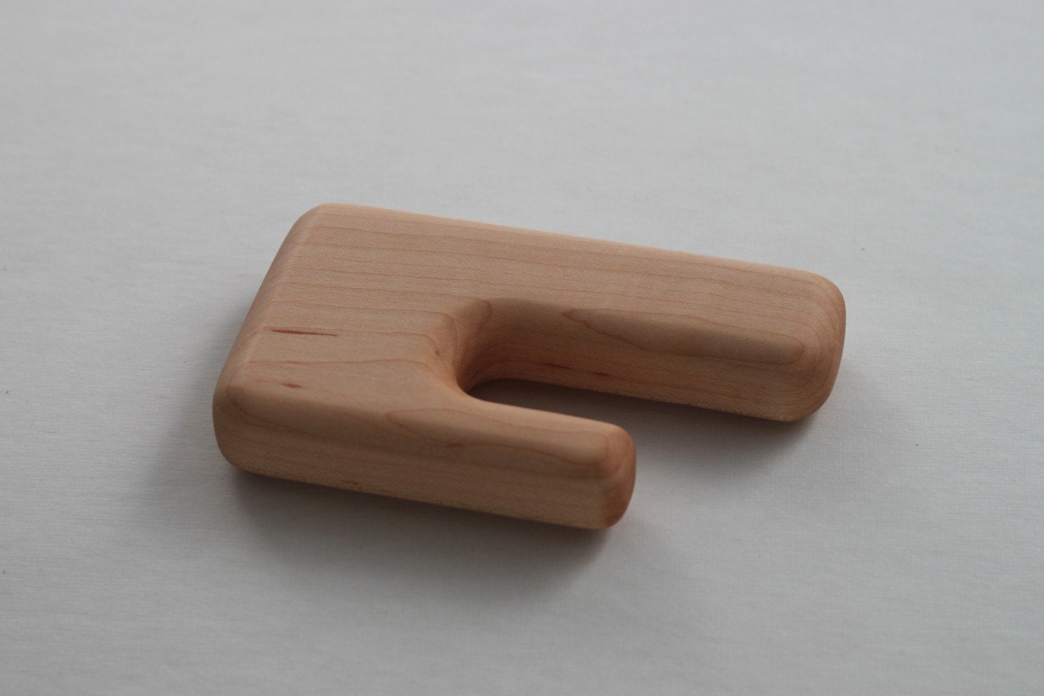 Wooden Mitten Rattle- Maple