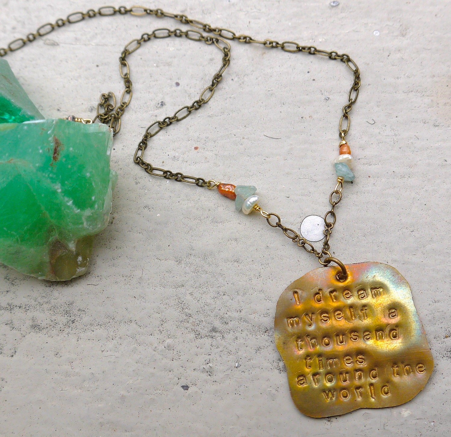 Dave Matthews Band Quote Jewelry