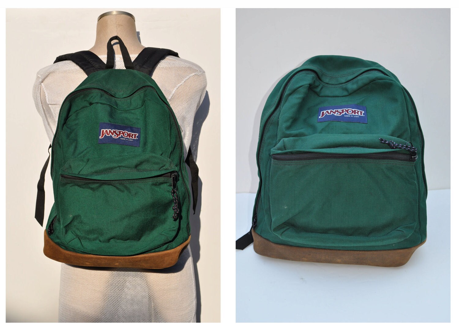 jansport leather bottom