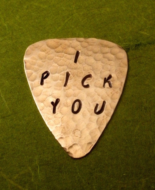 I PICK YOU PRIORITY Shipping Copper Guitar Pick