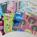 Set of 10 Reusable Sandwich or Snack Bags YOU CHOOSE from over 100 choices