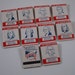 Vintage 1976 Founding Fathers Matchbooks