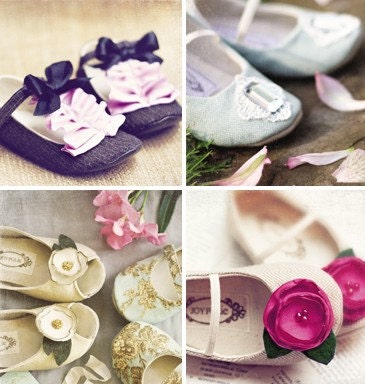 Joyfolie Baby Shoe Postcard Set