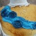 Very cute embroidered flower applique 1 piece listing