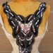 Cute embroidered applique with sequins 1 pieces listing