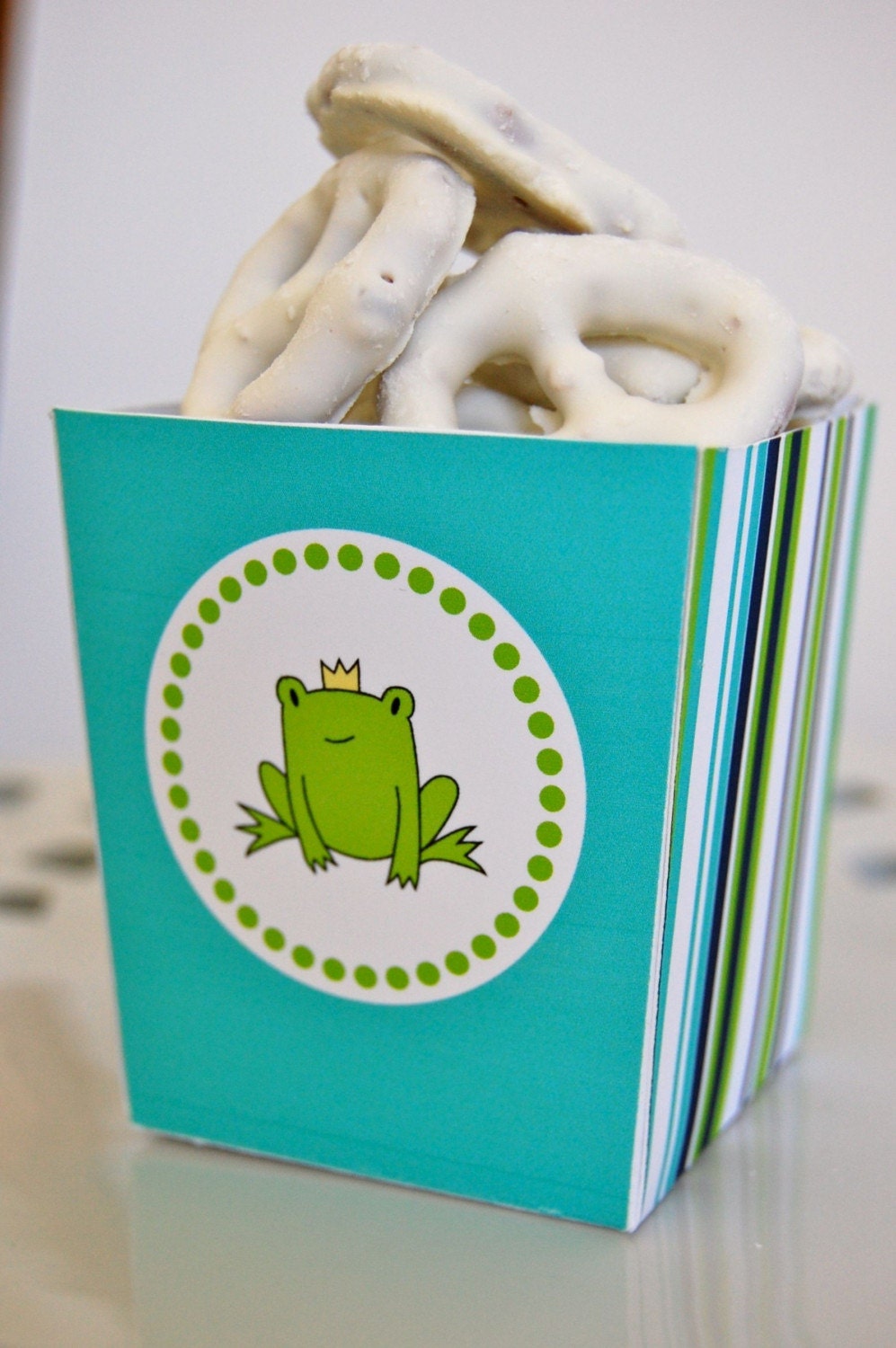 Frog Prince Snack and Popcorn Boxes - DIY Printable