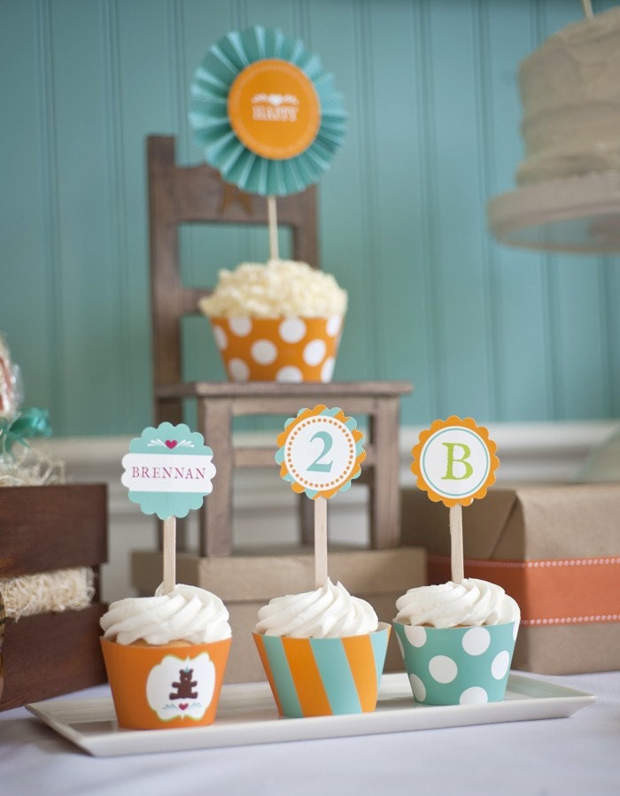 Goldilocks and the Three Bears Birthday Party Pack as seen on AMY ATLAS- DIY Printable