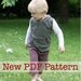 Playtime Popover PDF Sewing Pattern, Sizes 1-6 Years
