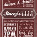 The Last Weekend as a 20something / Bachelor / Guy w/o Kids / Send Off Overseas. Modern Party Invite, any text or colors by Tipsy Graphics