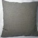 AMERICANA Throw PILLOW 16X16 in. Red Star Blue Gingham