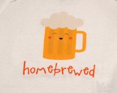 homebrewed beer baby/toddler shirt or bodysuit in sizes NB to youth - kith