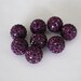 2mm hole 10mm round Czech rhinestones