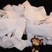10 yards 5/8 inch (3) Plain White foldover fold over elastic