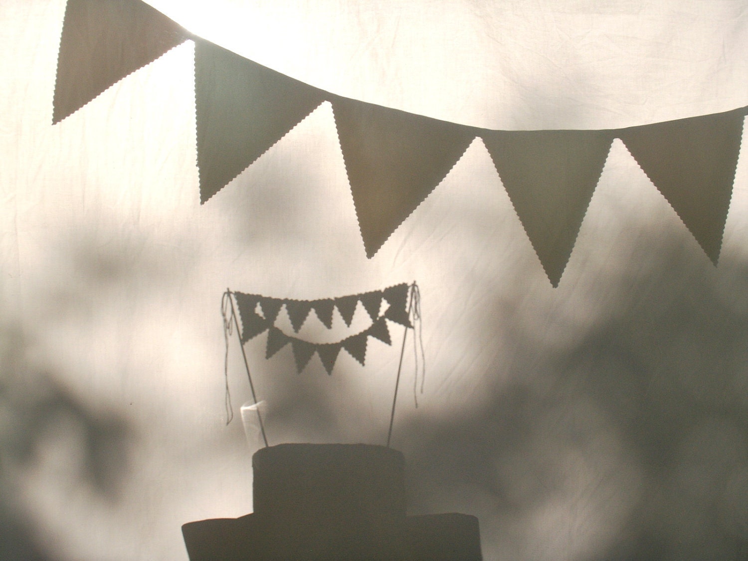 Design your own Cake Bunting Choose your colors and theme - Single Row Il_170x135