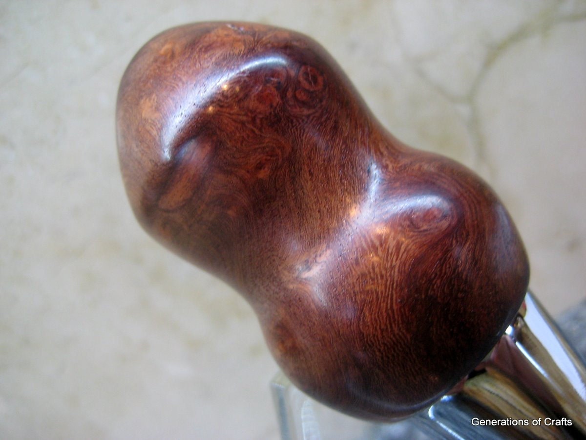 Wine Bottle Stopper - Red Mallee Burl Wood- Australia