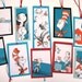 CAT in the HAT - Dr. Seuss Recycled BOOKMARKS- - Set of 10
