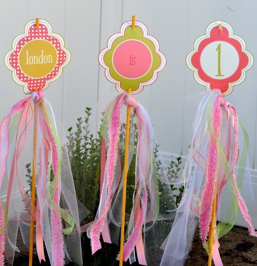 Large Ice Cream Yard Stakes Signs (PRINTABLE)