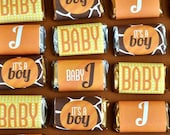 Baby Shower Mini Candy Bar Wrappers - Giraffe Baby Shower Party PRINTABLE Collection by Love The Day Il_170x135