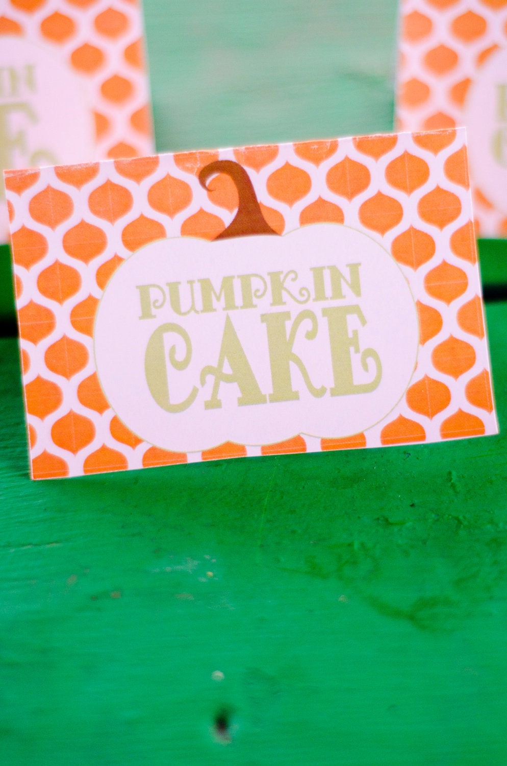 Thanksgiving Food Label - Our Little Pumpkin Birthday Party PRINTABLE Collection by Love The Day
