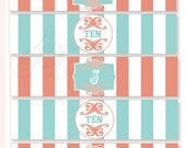 Vintage Circus Birthday Party PRINTABLE Custom Drink Label by Love The Day Il_170x135