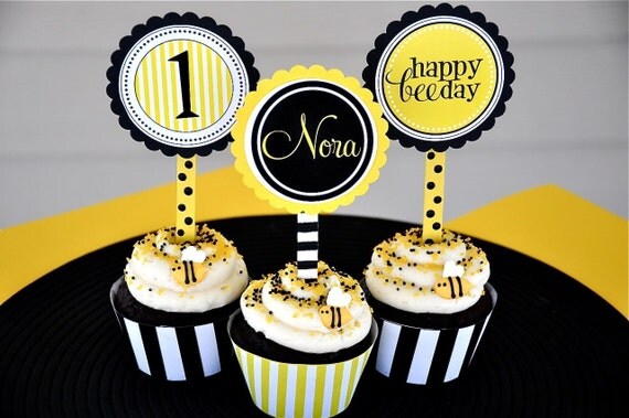 Honey Bee Party PRINTABLE Birthday Full Party from Love The Day