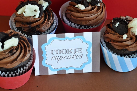 Milk and Cookie Party PRINTABLE DIY Custom Birthday Food Label from Love The Day Il_570xn