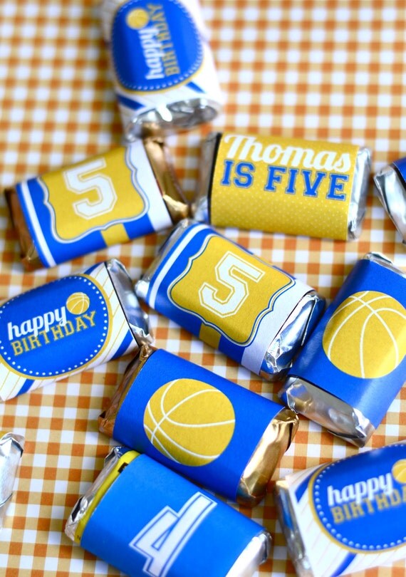 PRINTABLE CANDY WRAPPER - Basketball Sport Party Collection by Love The Day Il_570xn
