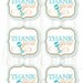Sip & See Baby Shower PRINTABLE DIY Favor Tags by Love The Day